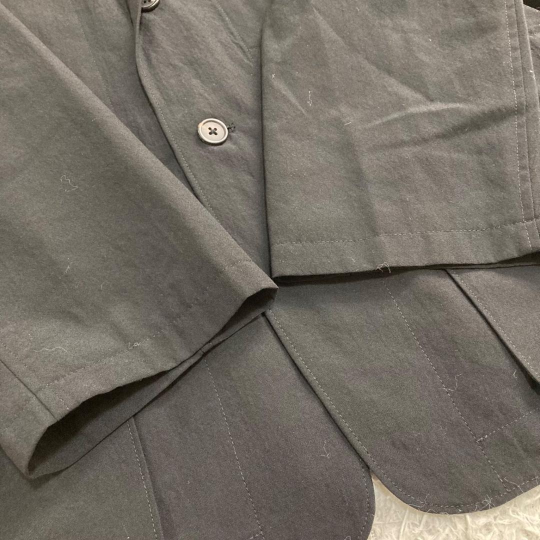 16046✨美品✨ワイズフォーメン ジャケット 茶タグ 黒 ブラック M