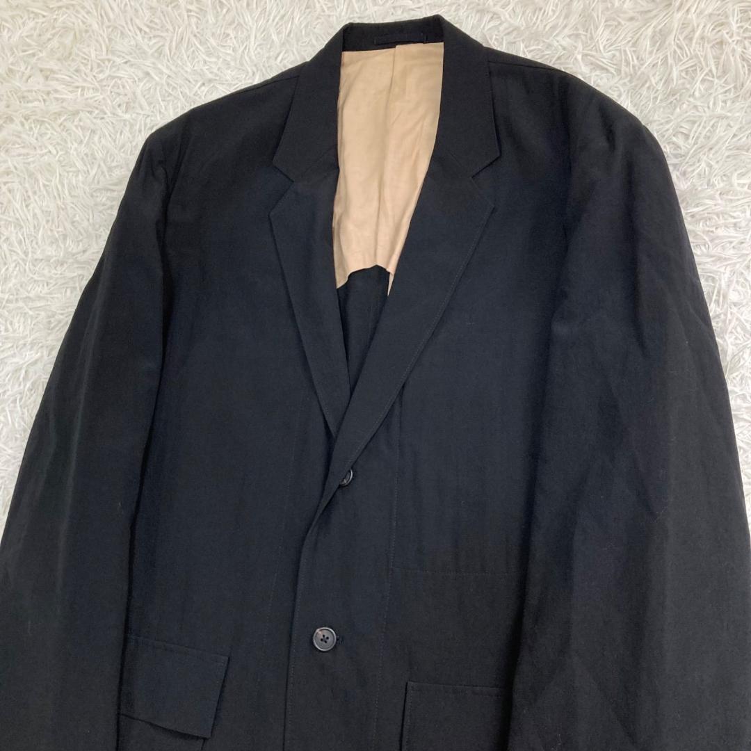 16046✨美品✨ワイズフォーメン ジャケット 茶タグ 黒 ブラック M