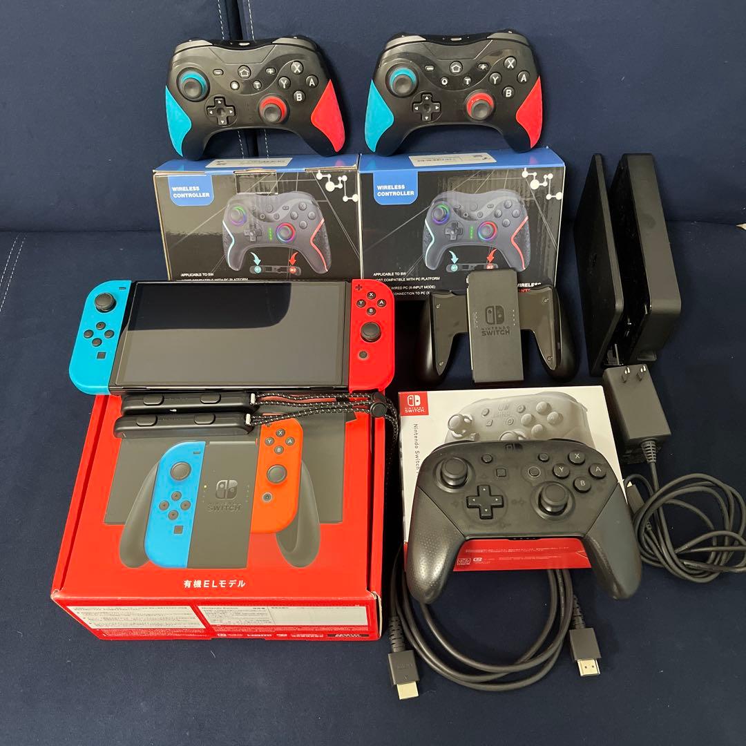 Switch 本体有機EL➕プロコントローラその他