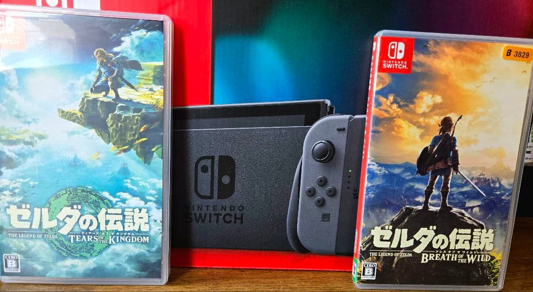 Nintendo Switch本体 ゼルダの伝説2本セット