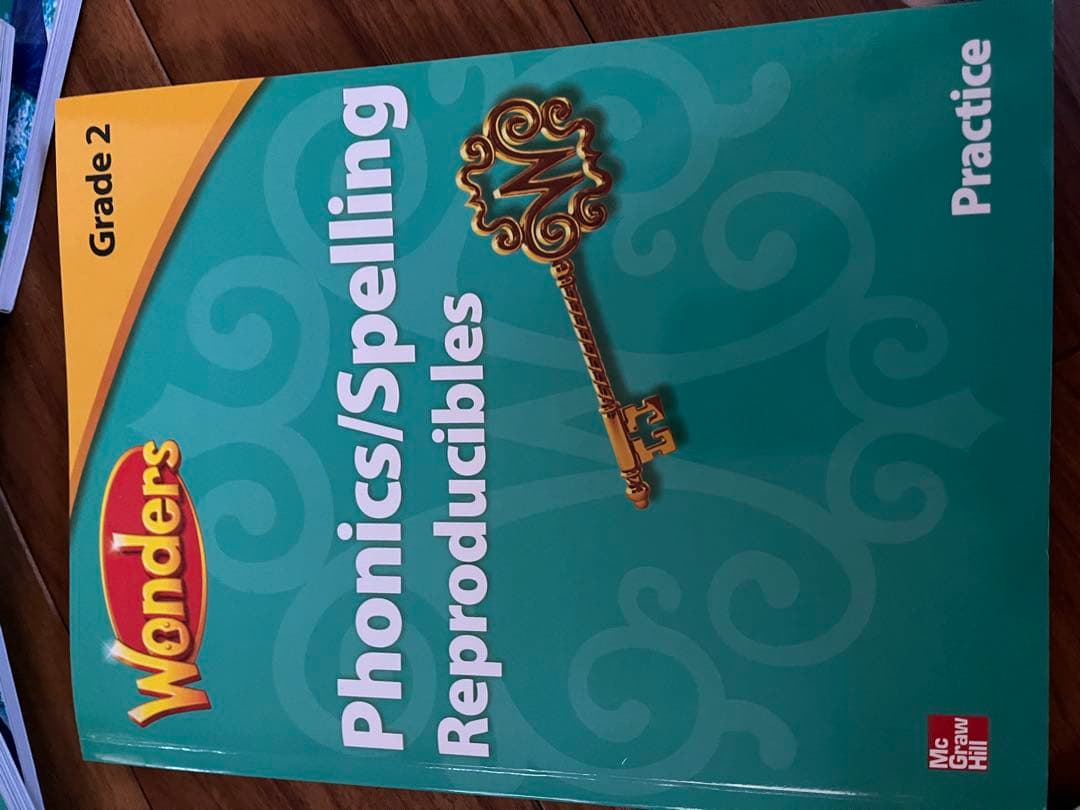 アメリカ 教科書 テキスト ワーク Grade 2 セット 帰国子女 インター