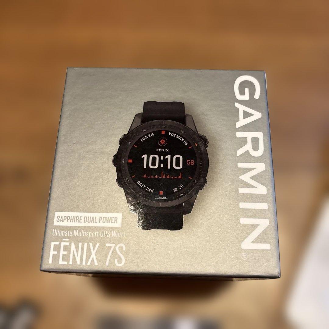 時計 GARMIN FENIX 7S SAPPHIRE DUAL POWER