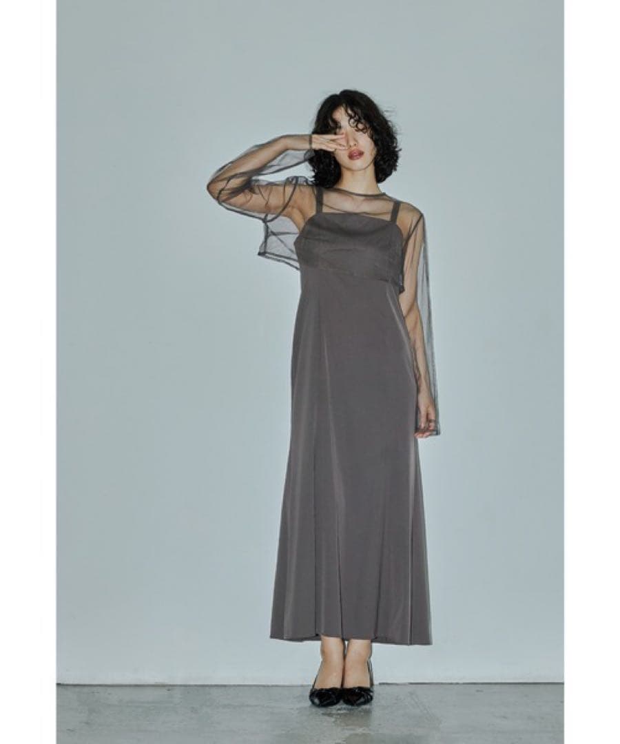 Mサイズ 3点セットMany wayフリルドレス ボレロ ブラウス セット