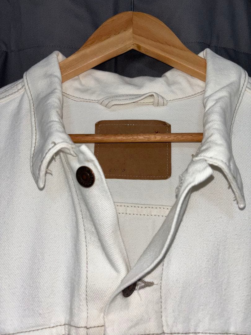 Levi's ホワイト デニムジャケット