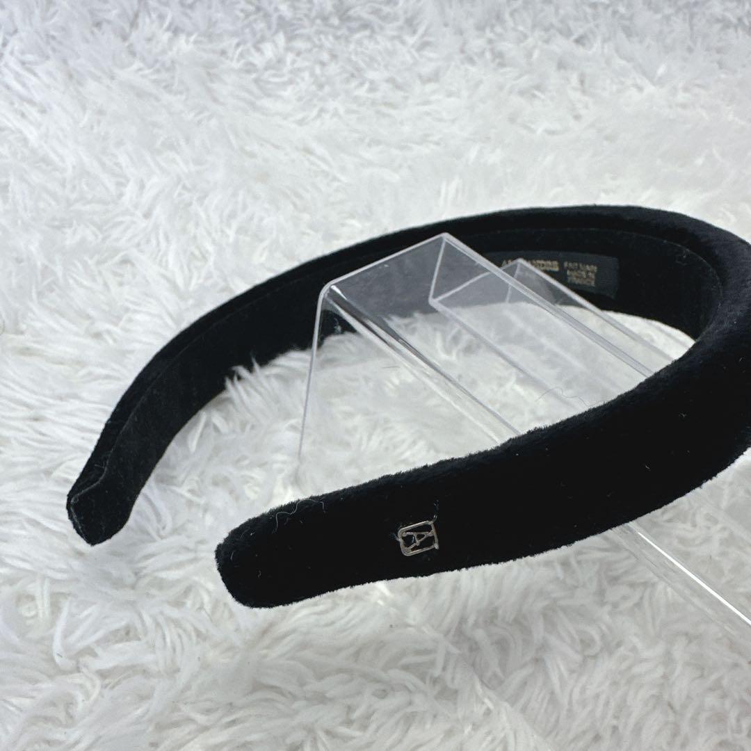 【極美品】アレクサンドル ドゥ パリ　ベロアカチューシャ