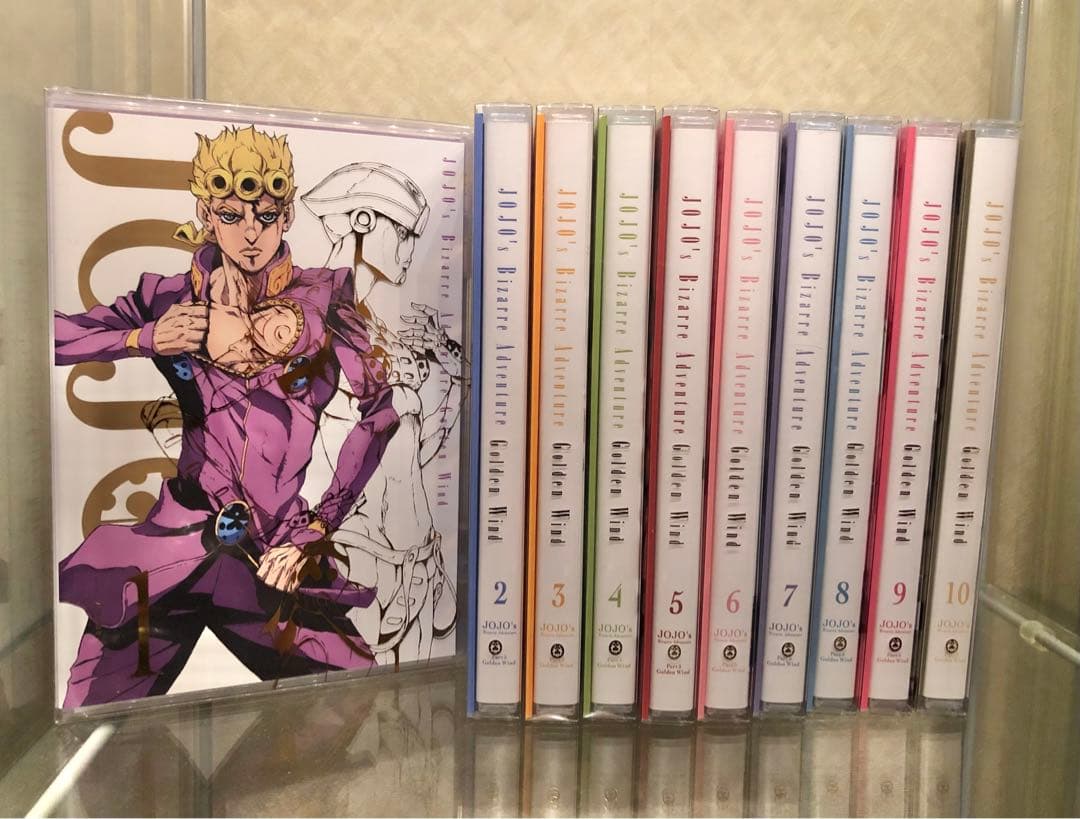 ジョジョの奇妙な冒険 黄金の風DVD全巻セット