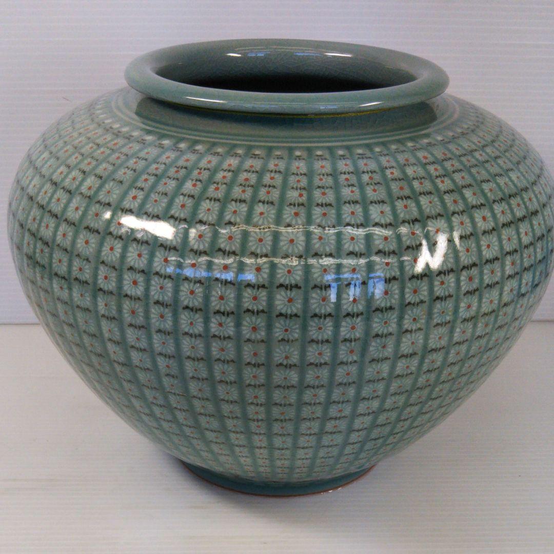 高麗青磁　芸珍　花瓶