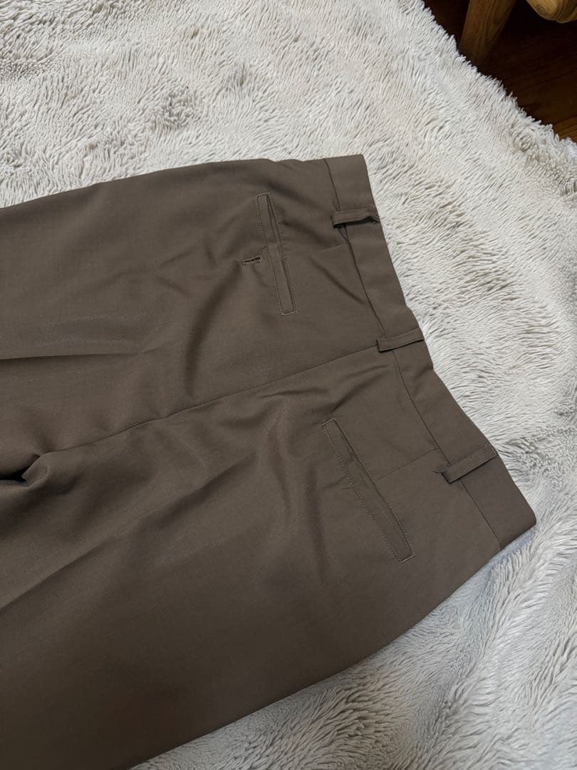 ワコマリア　ゼニア　スラックス　パンツ　ブラウン　Mサイズ　wackomaria