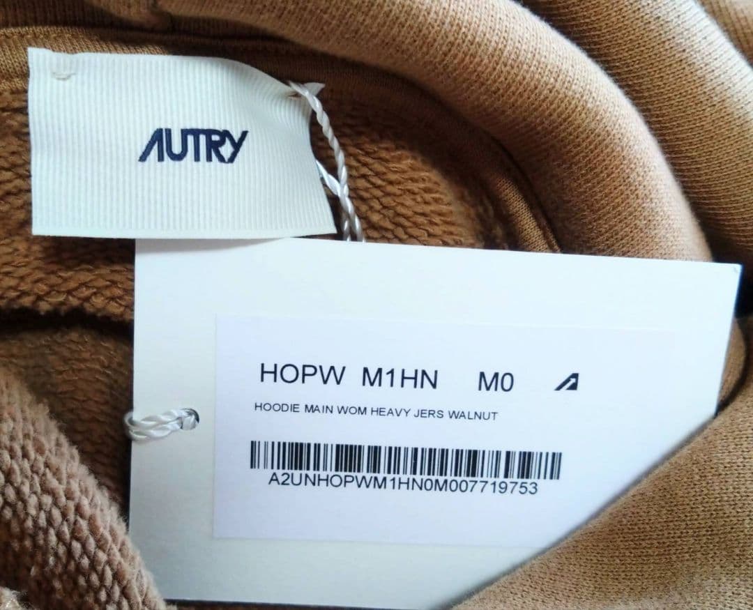新品 AUTRY オートリー 25AW HOODIE HEAVY JERS M