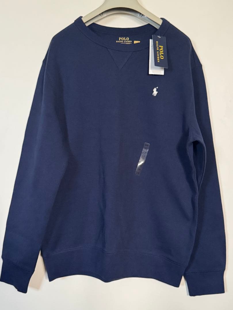 ⭐︎タグ付き新品未着用⭐︎ ラルフローレン　薄手トレーナー ネイビー170