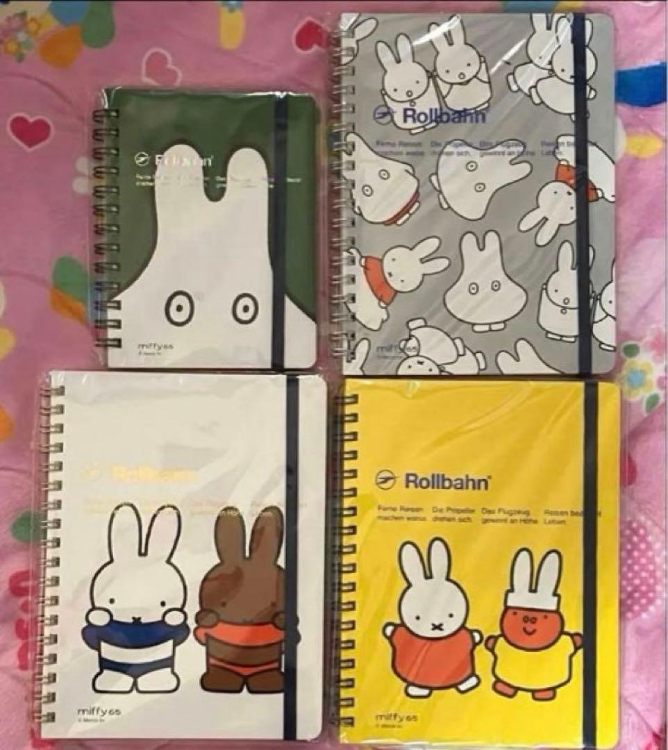 ⭐️新品未使用⭐️65周年⭐️ミッフィー展⭐️ロルバーン⭐️4冊セット⭐️