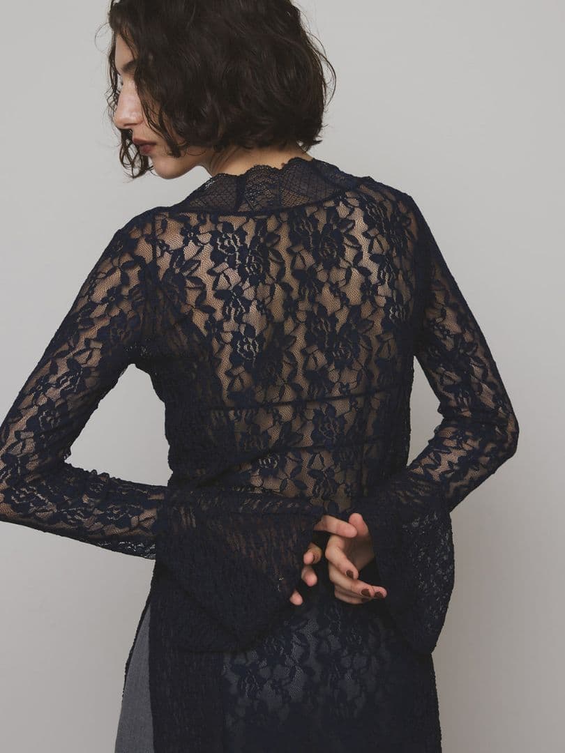 COMBINATION LACE TOP　AMERI vintage