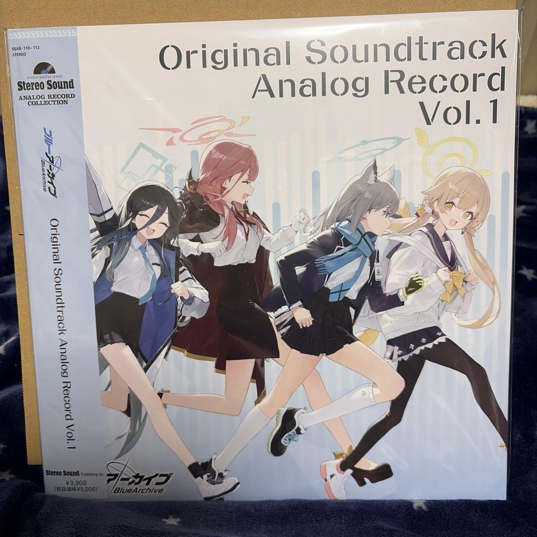 新品未開封 ブルーアーカイブ アナログレコード　OST Vol1 ブルアカ