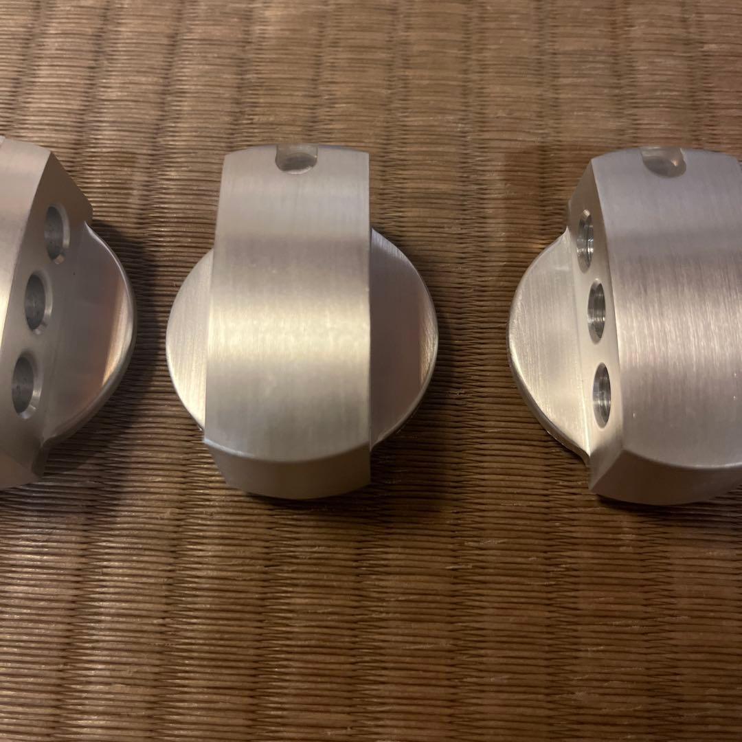 FJクルーザー　ドレイクオフロード　エアコンノブ パッケージ付き　アルミ製