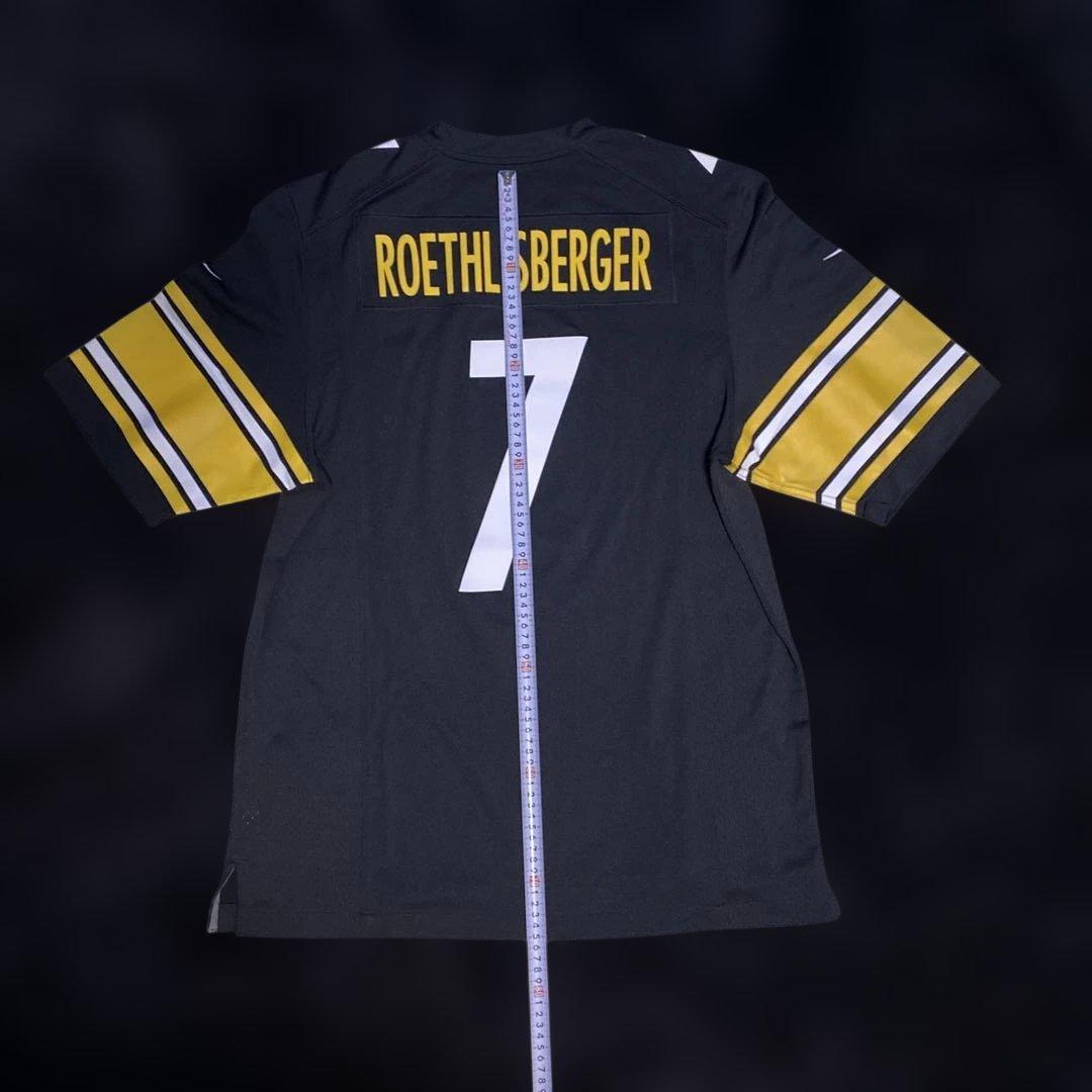 新品 説明文必読 ミニヘル付 NFL スティーラーズ ロスリスバーガー ジャージ