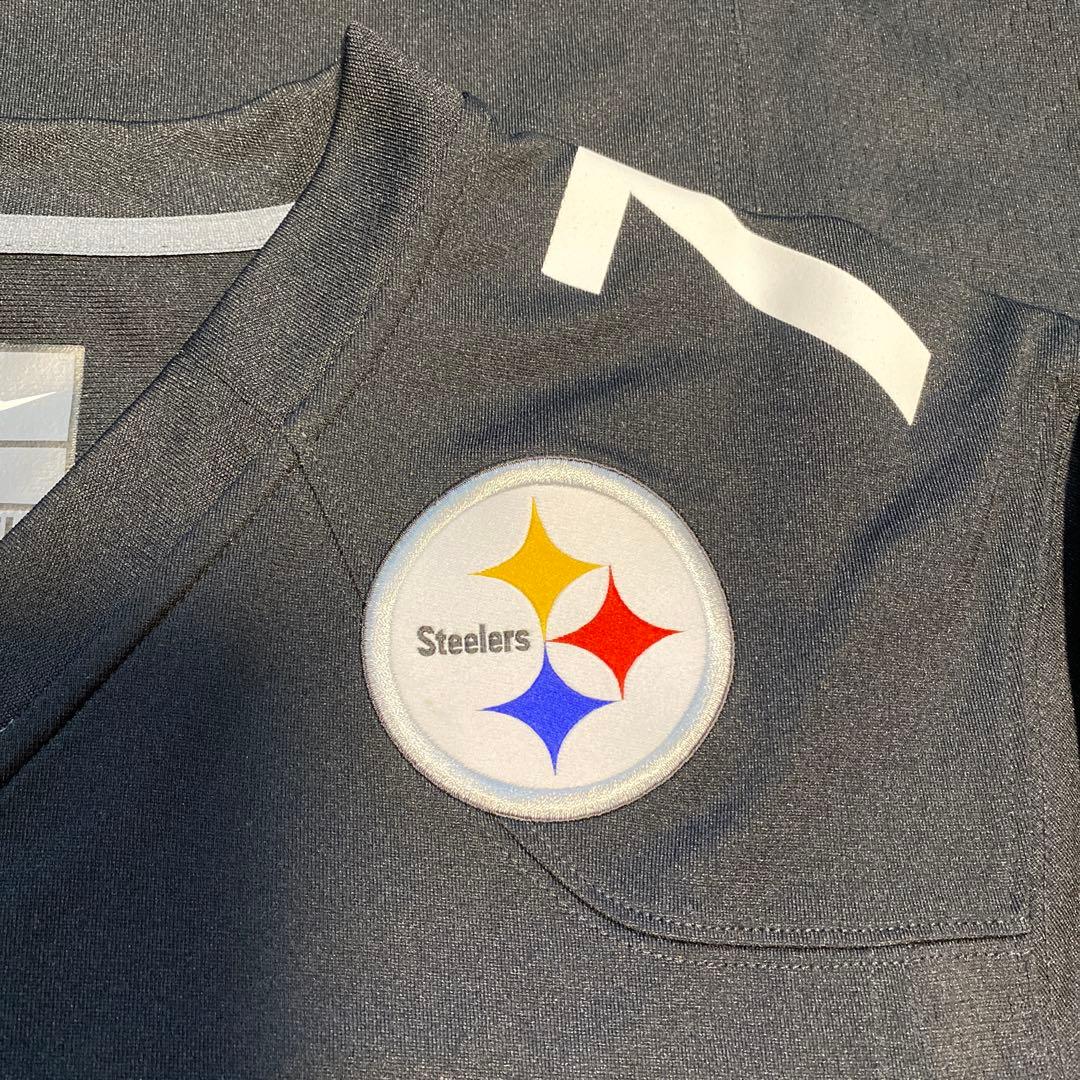 新品 説明文必読 ミニヘル付 NFL スティーラーズ ロスリスバーガー ジャージ