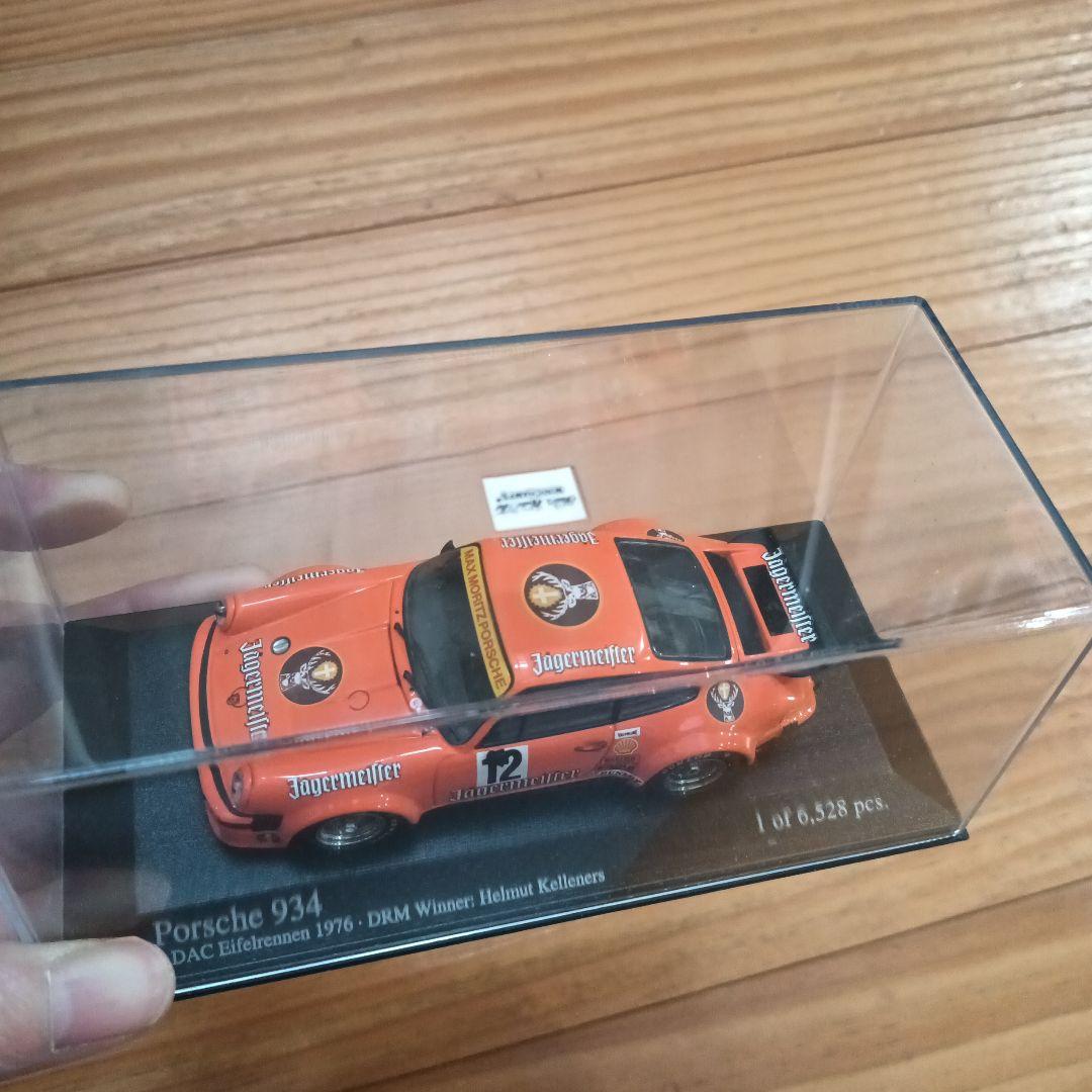ミニチャンプス 1/43 ミニカー934イエガーマイスター PORSCHE