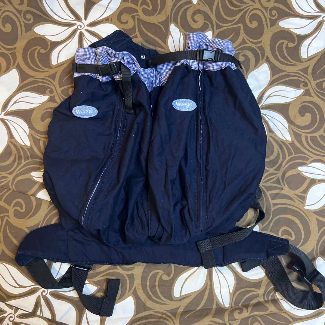 weego ネイビー 双子用　抱っこ紐
