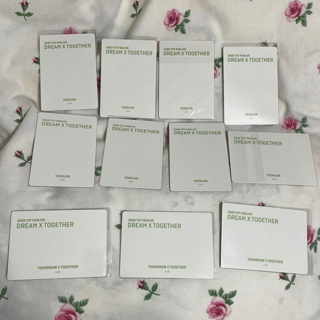 TXT ヨンジュン ミニフォト コンプ 2020 FANLIVE