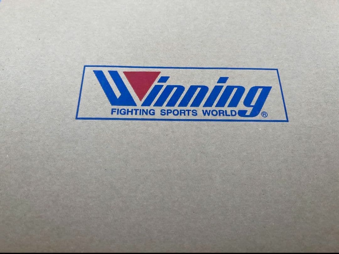 Winning グローブ 8オンス ブラック ひも式