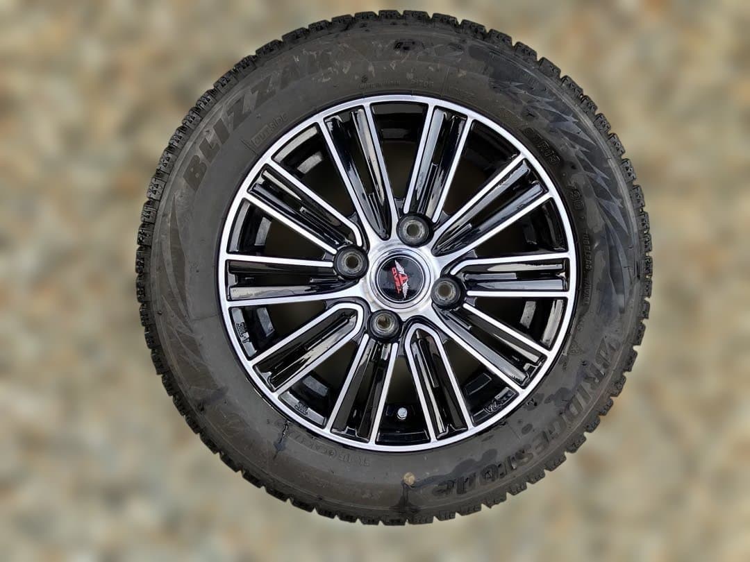 【軽自動車】スタッドレスタイヤ・ホイール4本セット