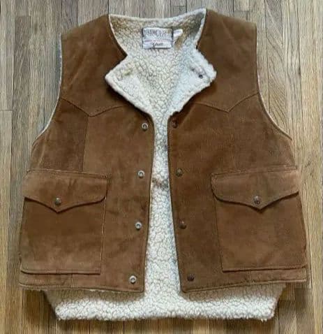 Schott スエード　ベスト