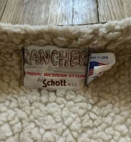 Schott スエード　ベスト