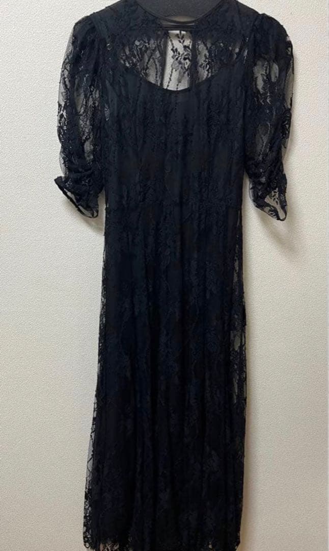 SNIDEL バックデザインレースワンピ SWFO214219