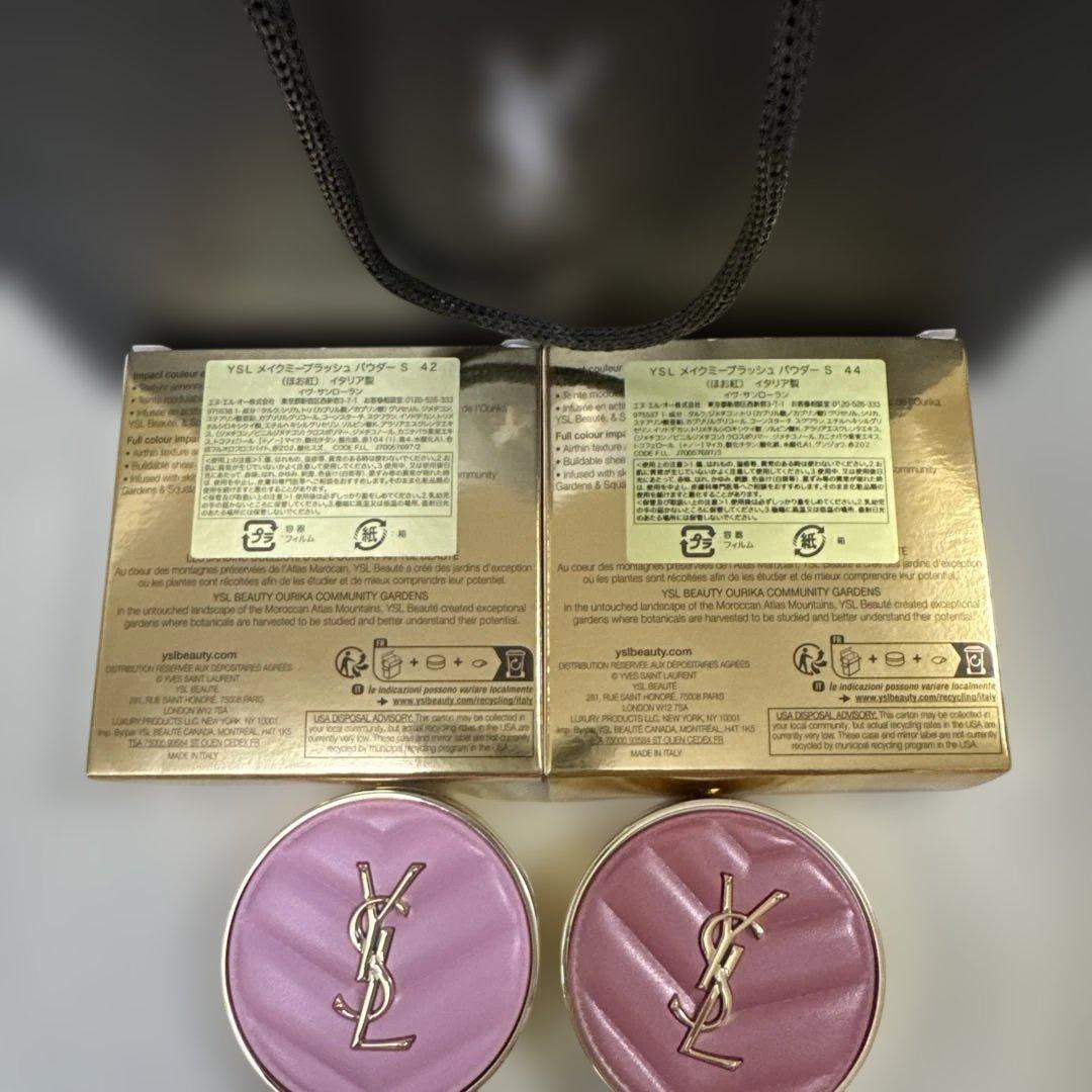 YSLメイクミーブラッシュパウダーS.42、44