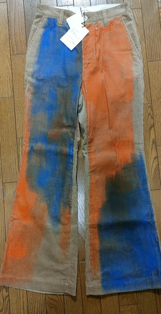 新品タグ　ベルパー　belper コーデュロイフレアパンツ