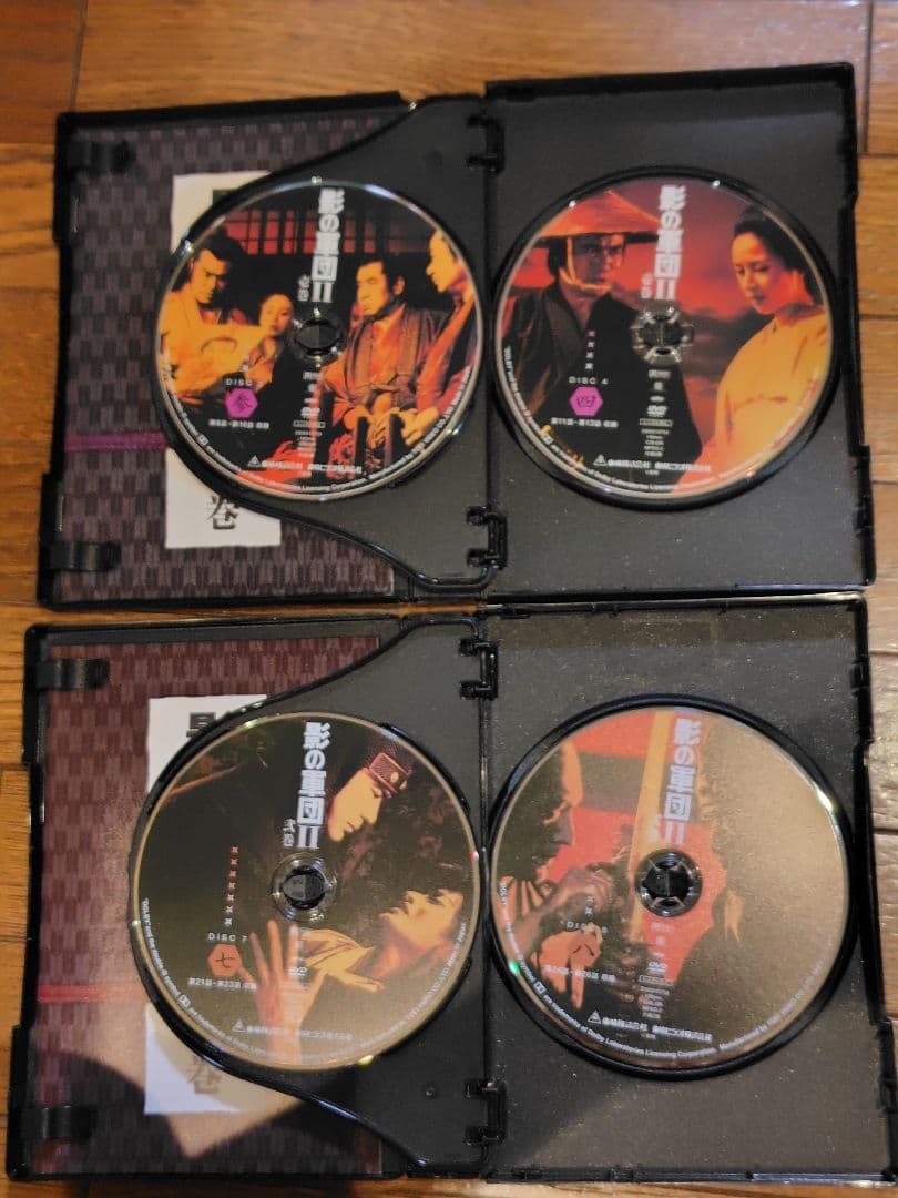 影の軍団II　DVD　壱巻　弐巻