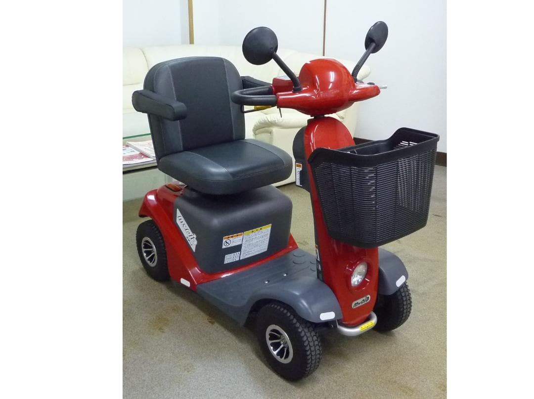 ほぼ全国送込♪ 新品バッテリー♪マイピア スマート電動四輪車いすシニアカー愛媛県