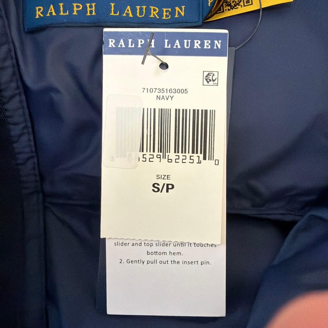 ラルフローレン Gorham ダウンベスト/ ネイビー（サイズS/P）未使用
