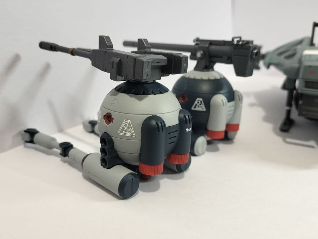 MGジェスタ＋89式ベースジャバー＋HGUCボール2体セット、塗装済、合体改造