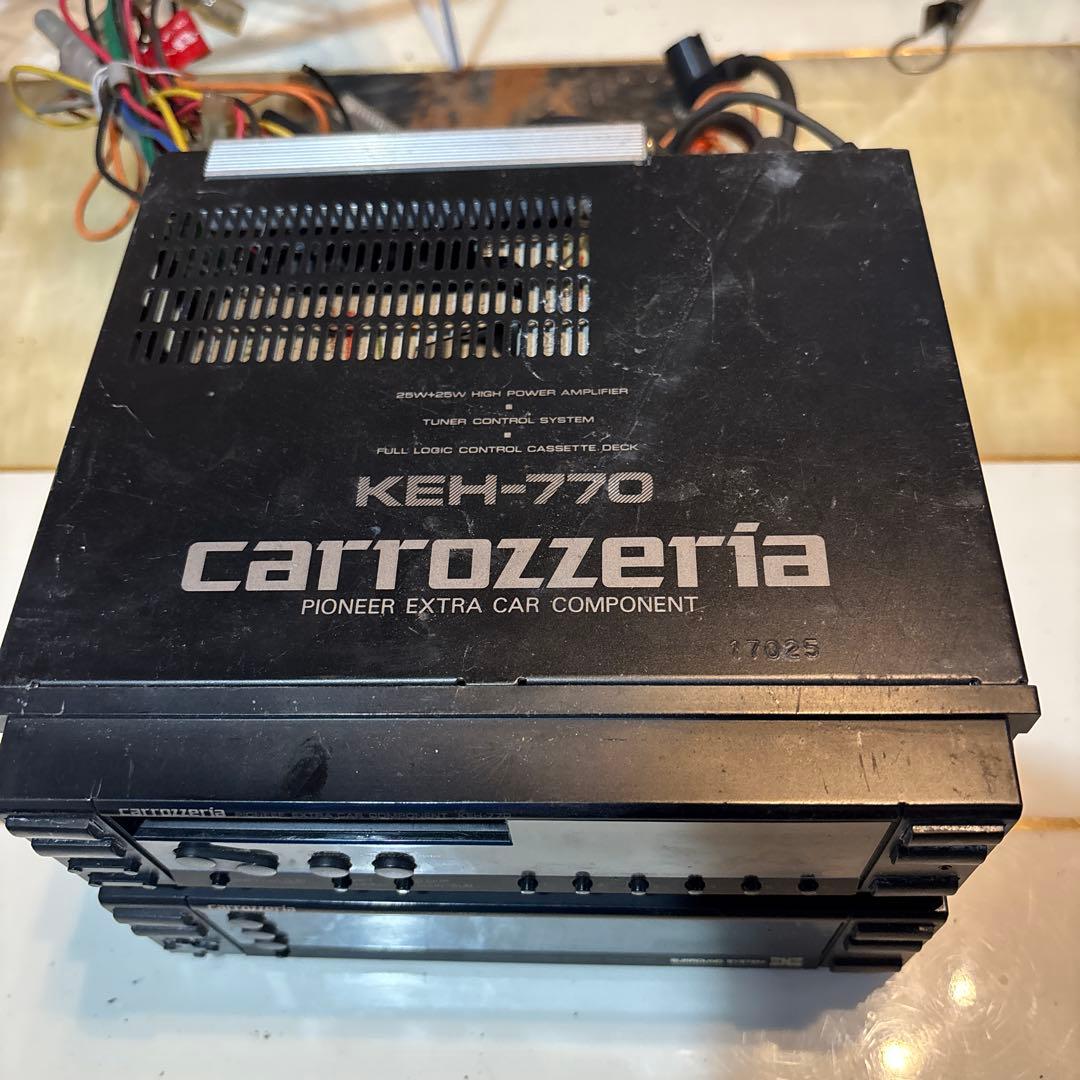 旧車　街道レーサー　カロッツェリア　オーディオ