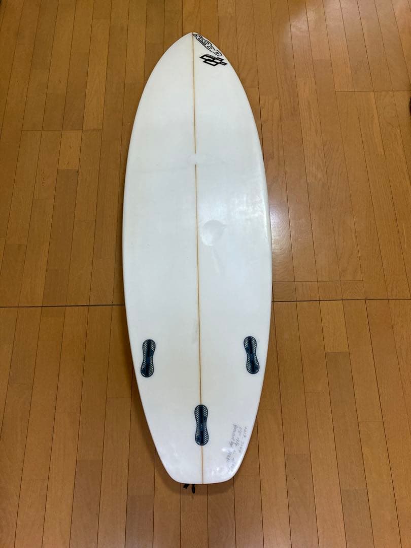 サーフボード PU 国産 5'8スクープ SCOOP 25.58L