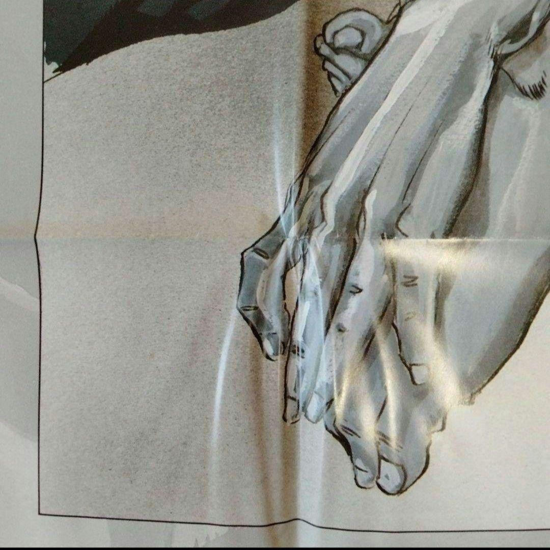 ジョジョの奇妙な冒険 ポスター 東方仗助 非売品 荒木飛呂彦 ジャンプ JOJO