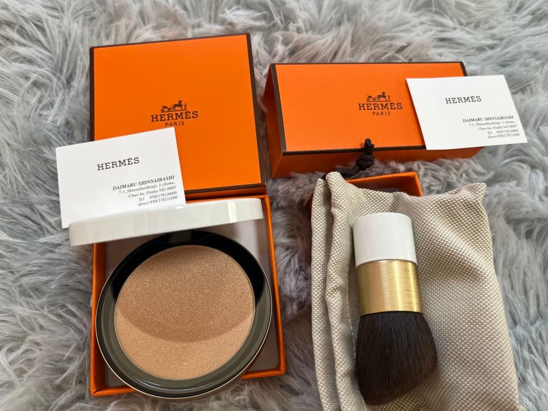 【新品未使用ブラシ付】HERMES ミラージュ プラン エア プードル 02