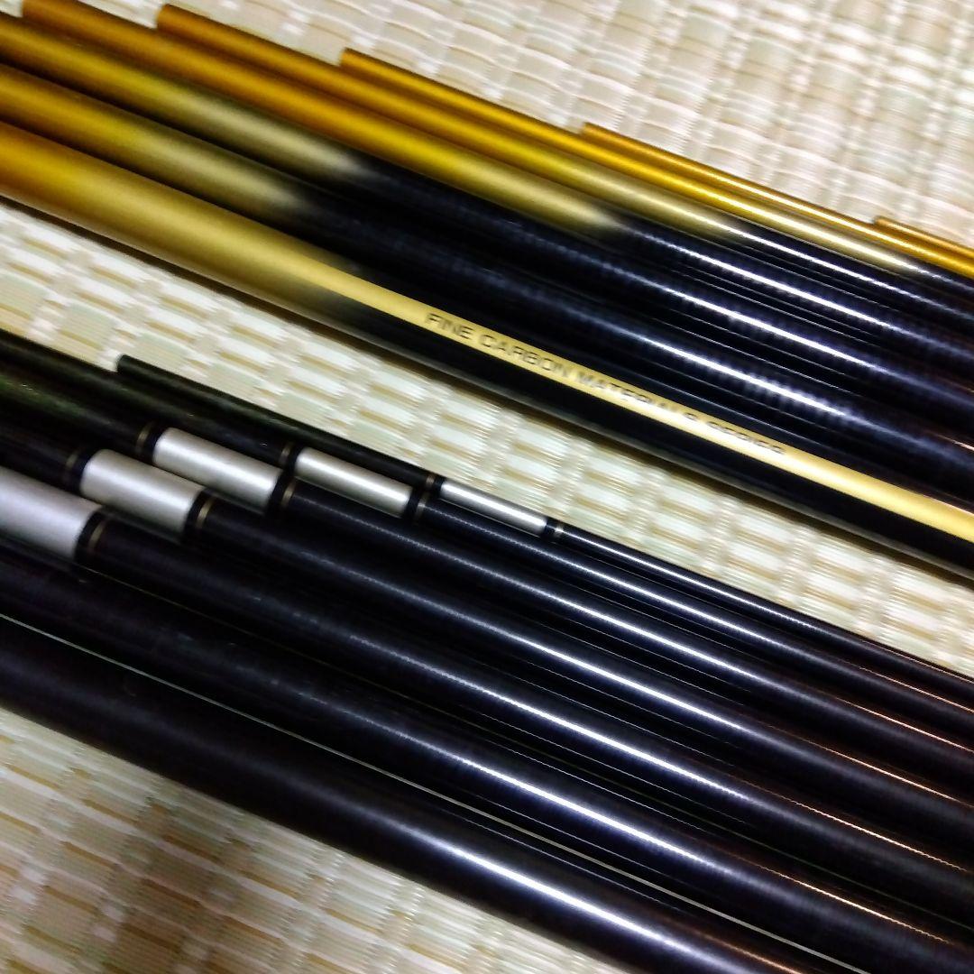 鮎竿2本 Daiwa村雨中硬100 シモツケ抜き竿950