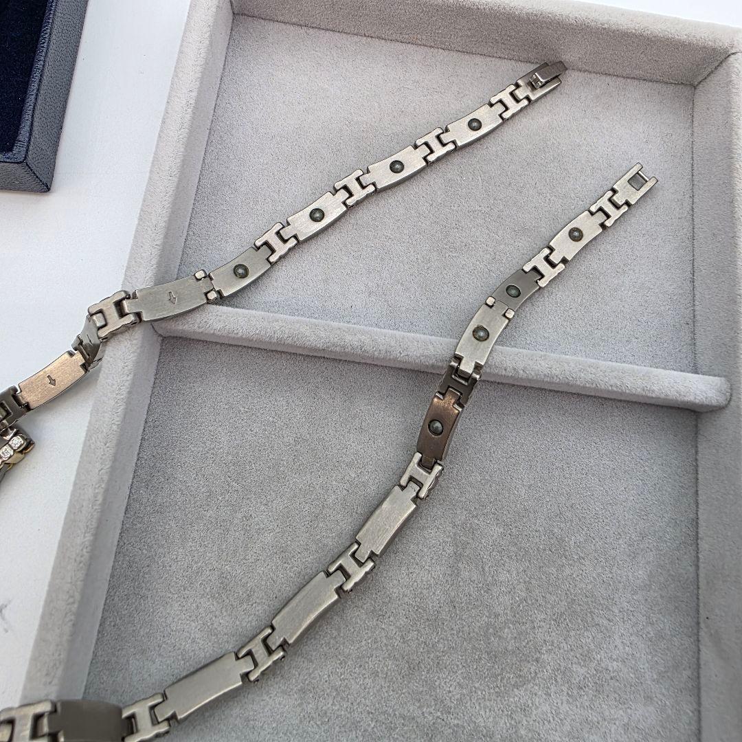 モントレートモラ　ゲルマニウム　ネックレス　ブレスレット　セット