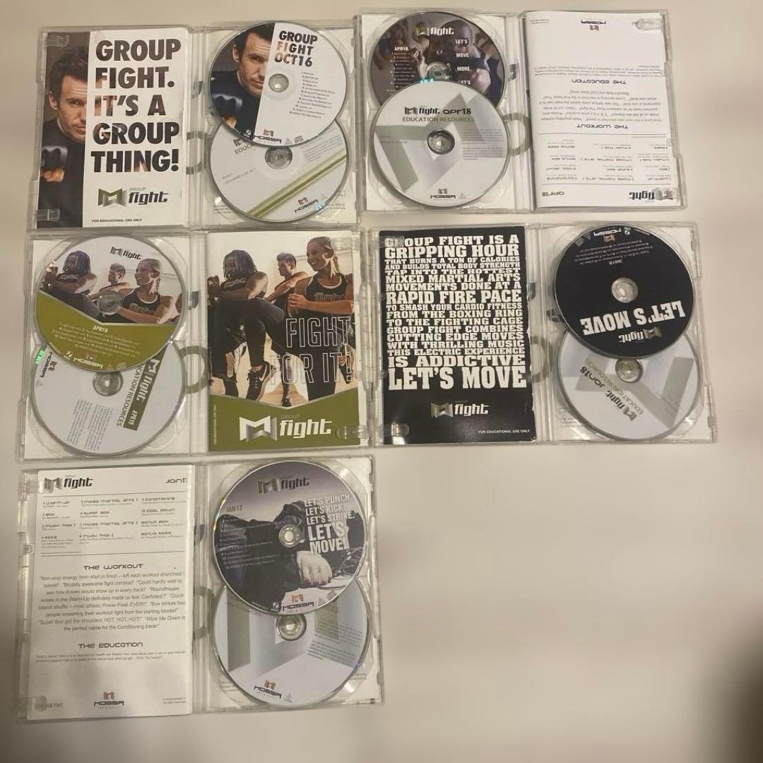 レア　グループファイト　mossa Group fight ５本セット