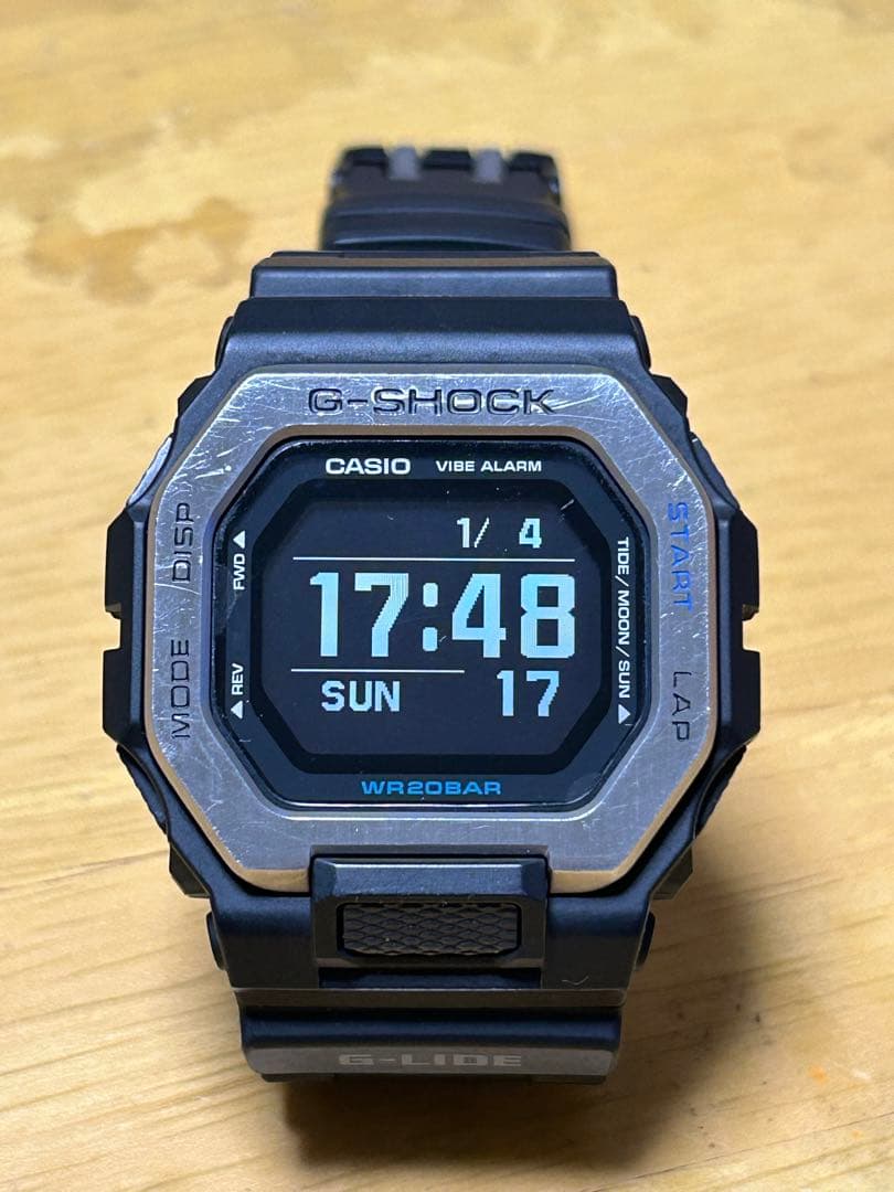 ジーショック G-SHOCK GBX-100 タイドグラフ　スマホ連携モデル
