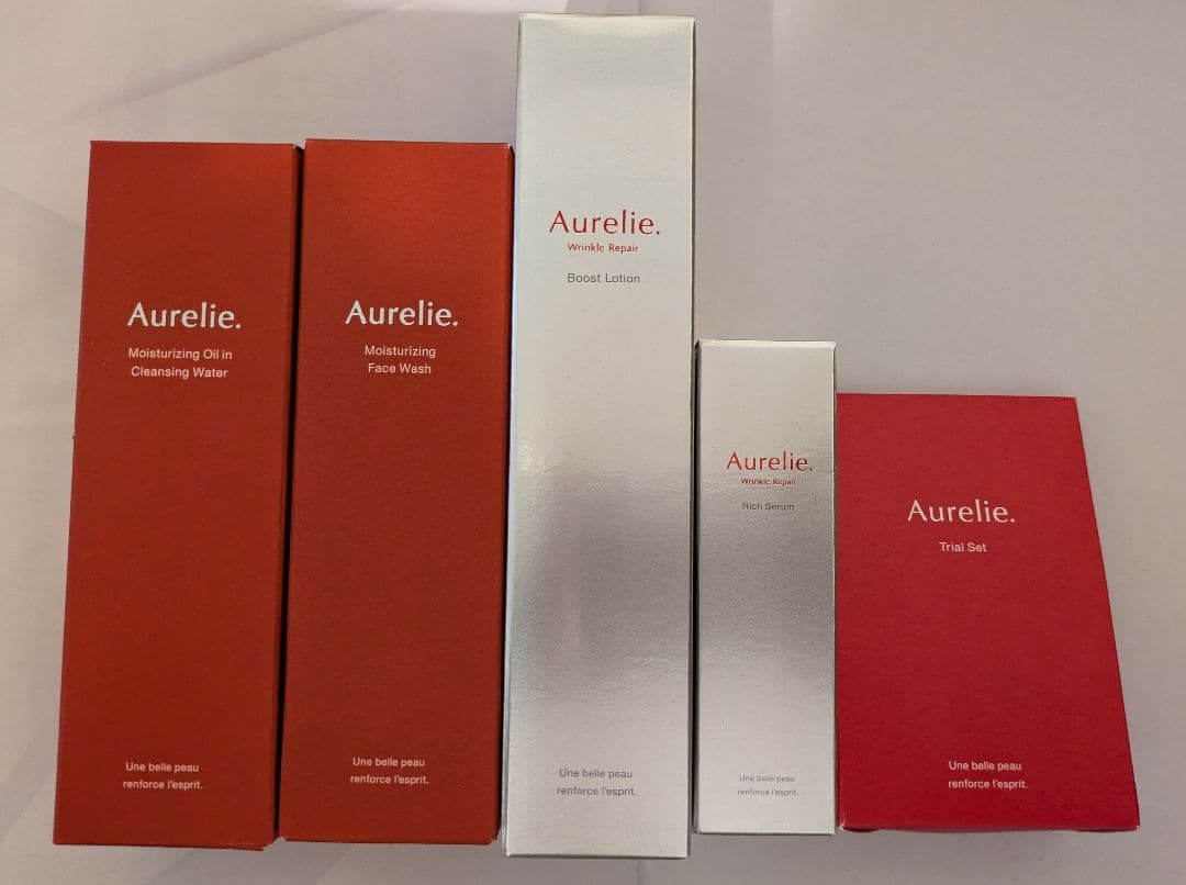 【きらりん】Aurelieクレンジングオイル・洗顔、化粧水、美容液