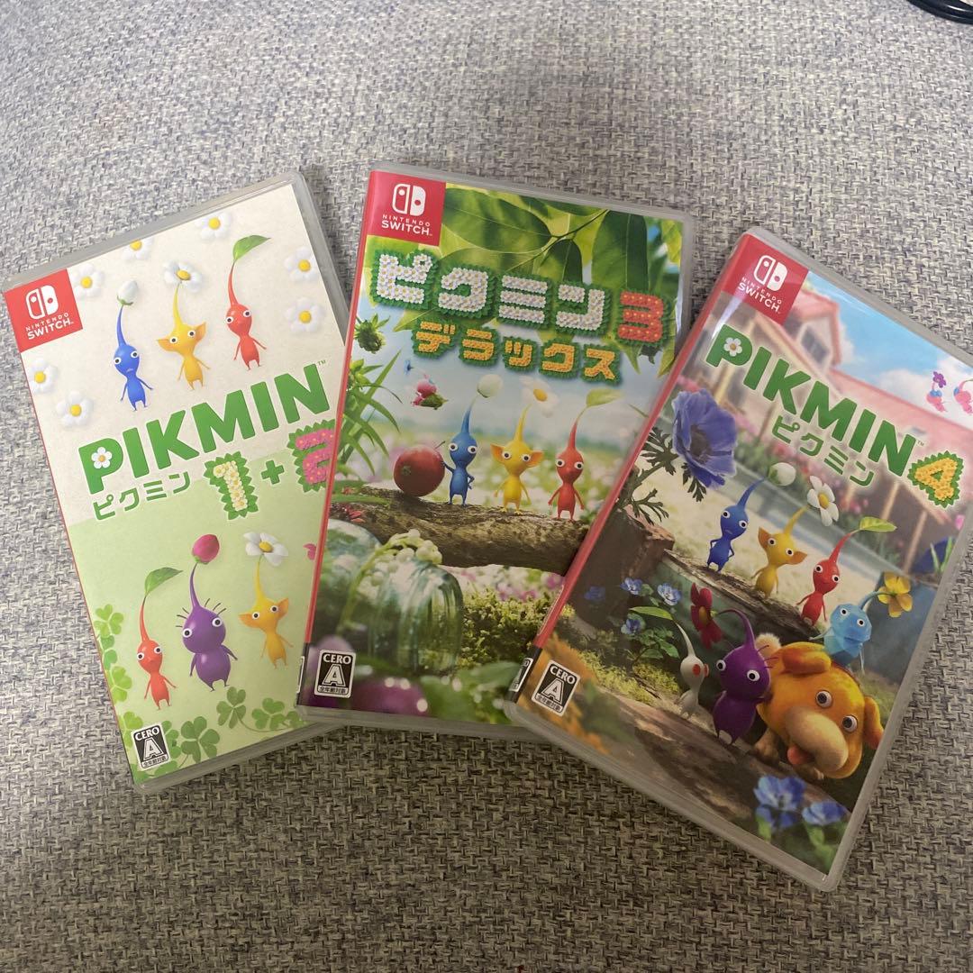 ピクミンシリーズ 1+2, 3, 4 セット
