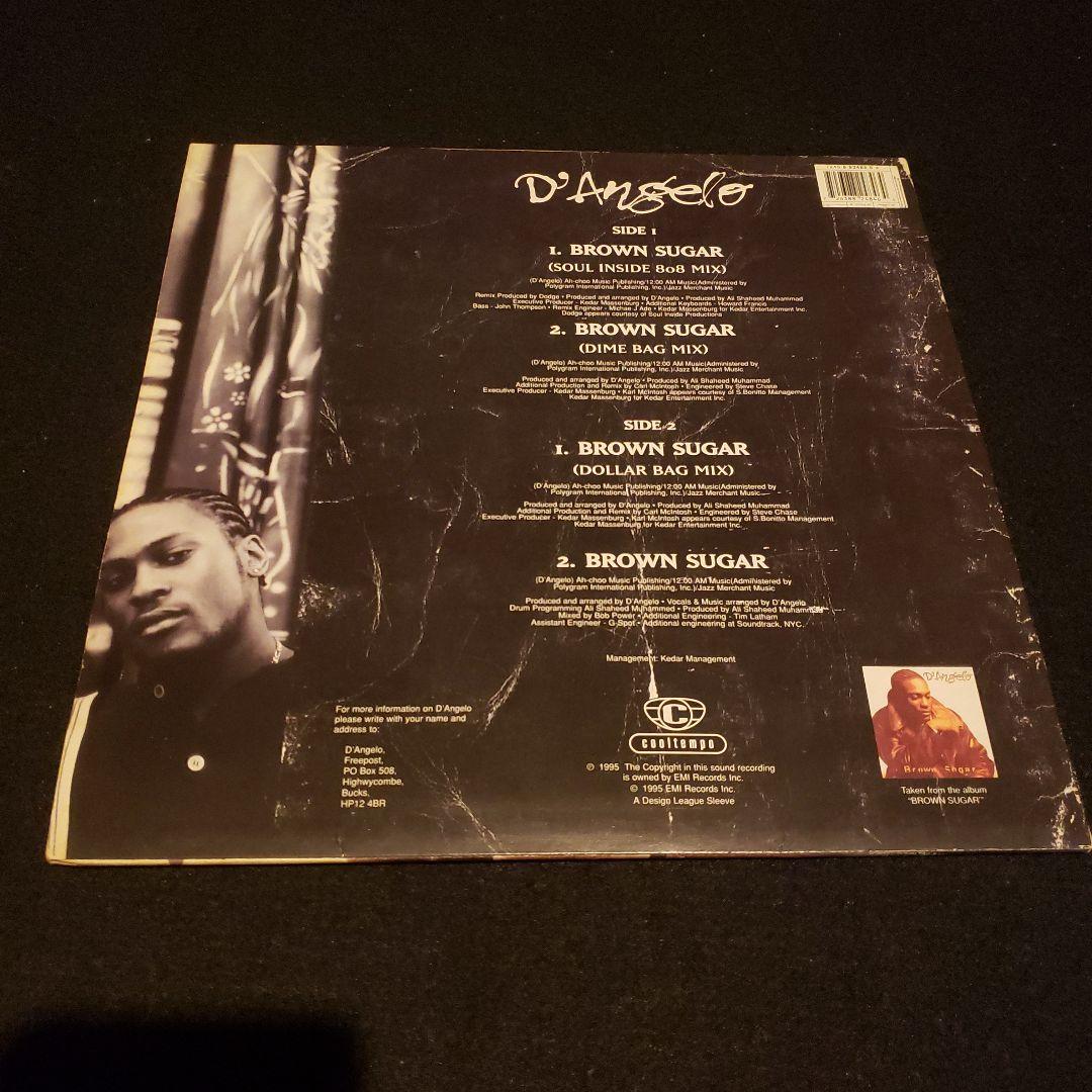 洋楽 D'Angelo BROWN SUGAR (UK ONLY REMIX)
