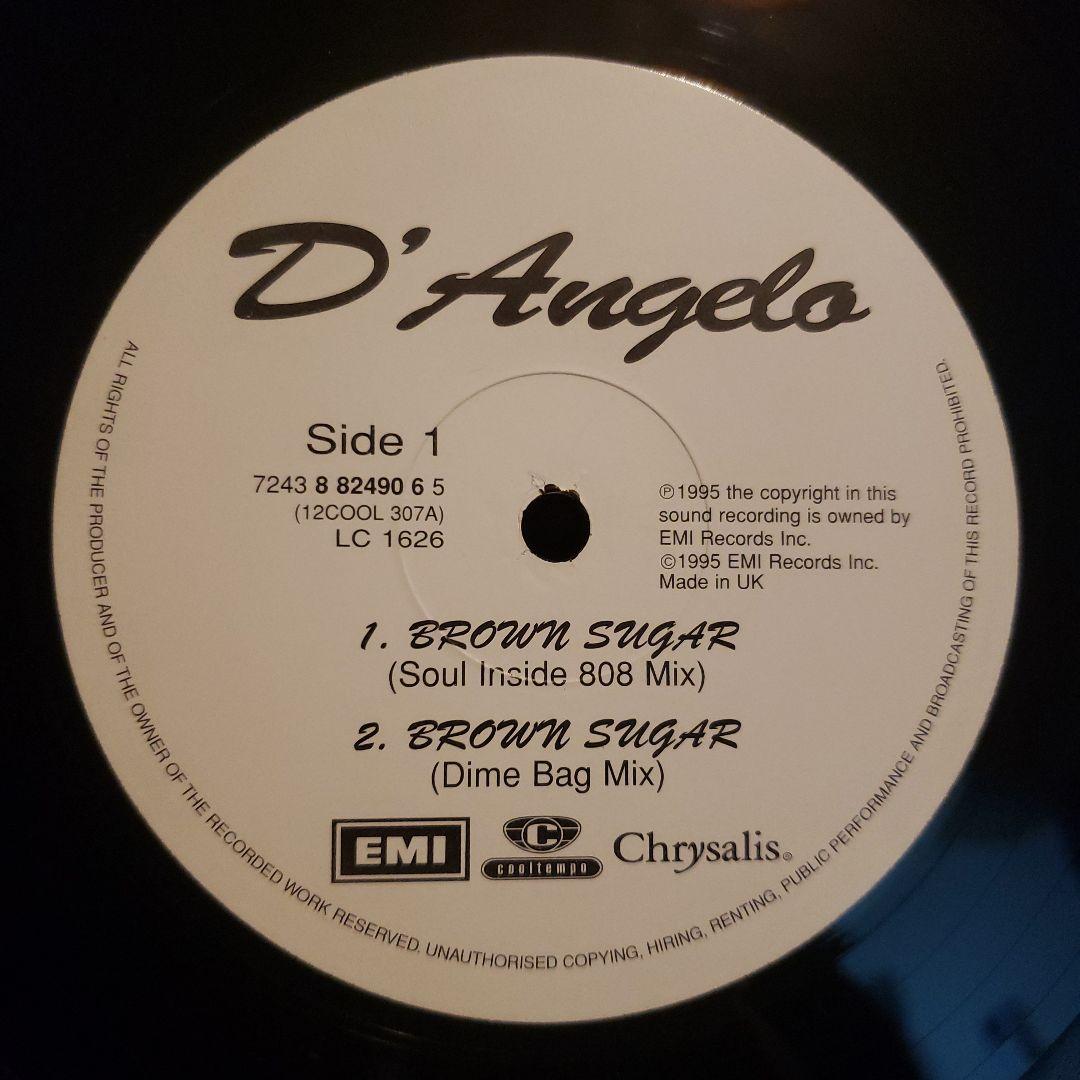 洋楽 D'Angelo BROWN SUGAR (UK ONLY REMIX)
