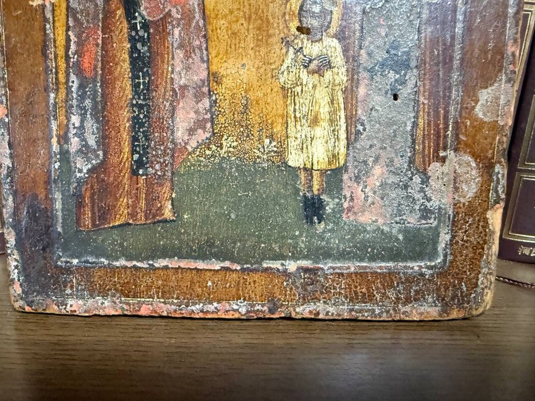 イコン　ロシア正教聖キリクスとユリタСвятой Кирик и Иулитта