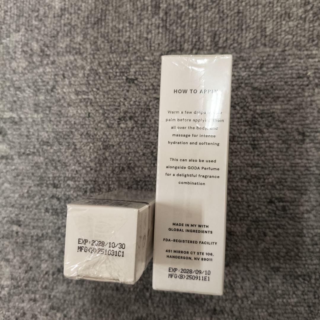 GODA for her ＋　GODA silk body oil セット