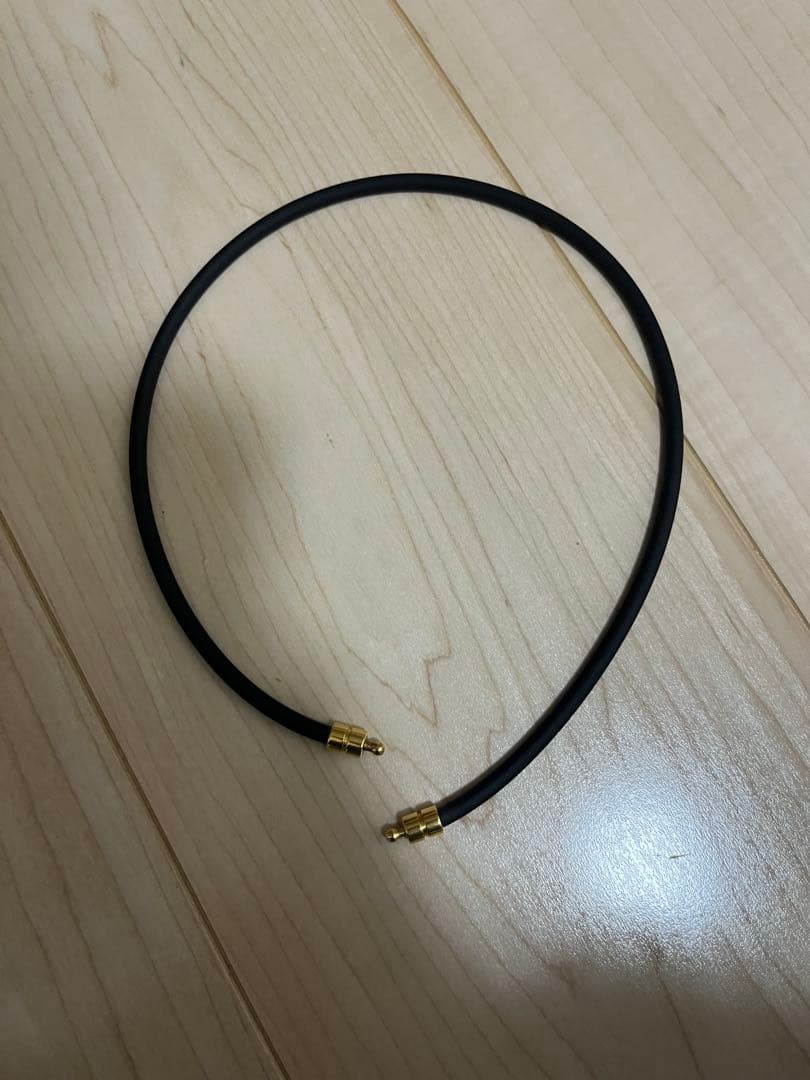 コラントッテTAOスリムAURAminiネックレス ゴールドブラック トップのみ