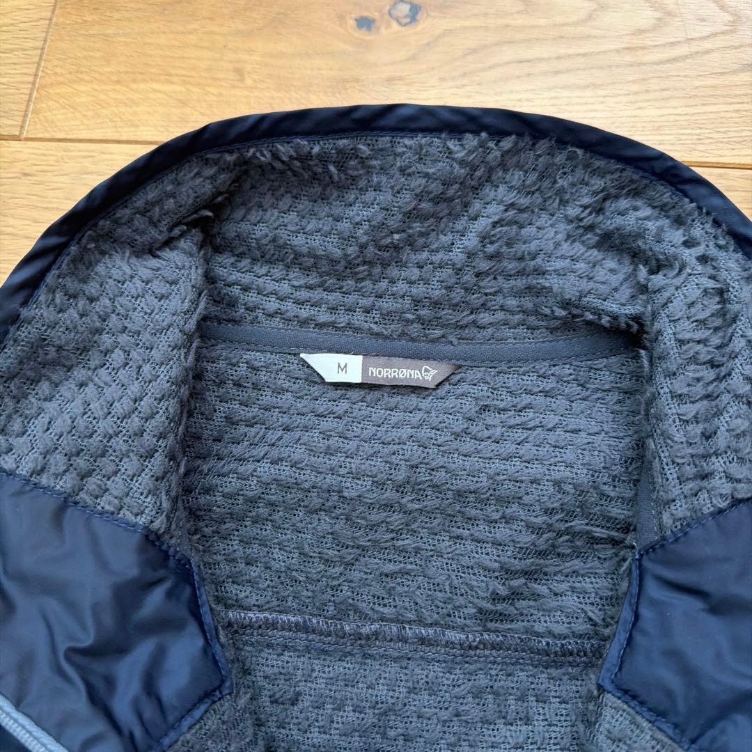 NORRØNA ネイビー ナイロンジャケット M